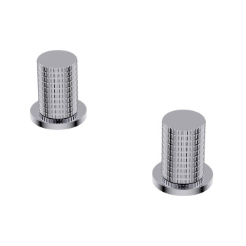 Ручка для смесителя Ritmonio Diametro35 Impronte на три отверстия хром PR51MB012CRL