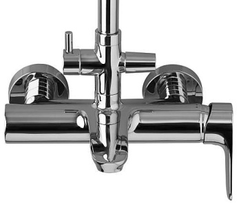 Стойка душевая Jacob Delafon Aleo 2.0 E26809-CP хром