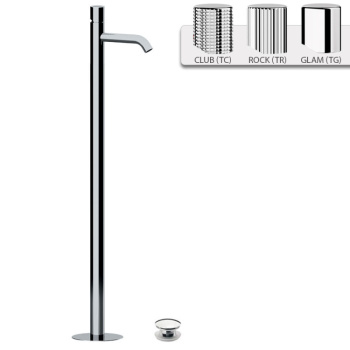 Смеситель для раковины Daniel Trilogy TG688DP золото брашированное