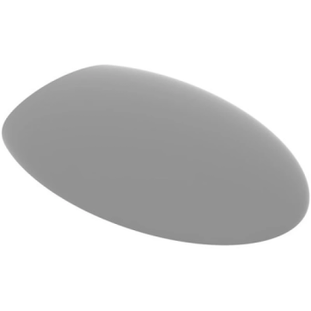 Крышка с сиденьем для подвесного унитаза с микролифтом GSG Ceramic Design Touch TOCOPRTICR020 - цемент