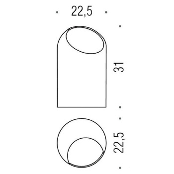 Ведро для мусора Colombo Hotel Collection белый B9969.BI