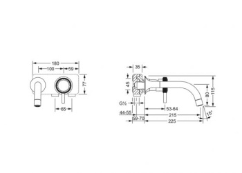 Смеситель для раковины Jorger Valencia 638.20.360.000-12 хром