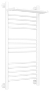Полотенцесушитель водяной Сунержа Богема с полкой+ 800х400 30-0223-8040 матовый белый