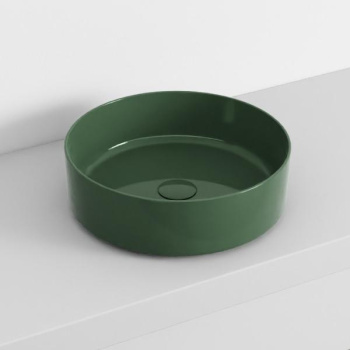 Раковина накладная Cielo Shui Comfort SHCOLAO40 AL 40 см зеленый