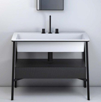 Раковина встраиваемая Cielo I Catini Catino CALARSF PM 110 см серый