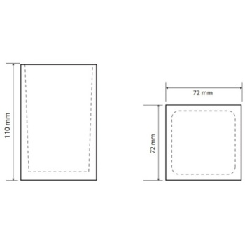 Держатель зубных щеток Bemeta Vista 120111026-104, отдельностоящий, белый