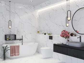 Керамическая плитка Eletto Ceramica Insignia Mckinley Struttura Brillo 24.2x70 см N60010