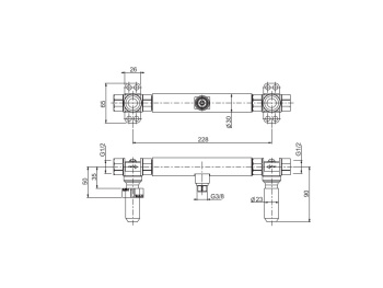 Встроенная часть для смесителя Fima Carlo Frattini FimaBox F2360