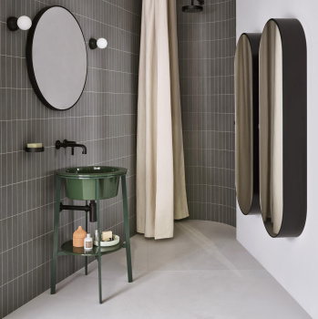 Раковина встраиваемая Cielo I Catini Catino Tondo CALAT AL 50 см зеленый