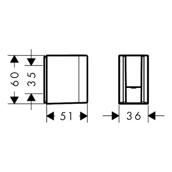 Axor One Держатель ручного душа, цвет: шлифованное золото 45721250