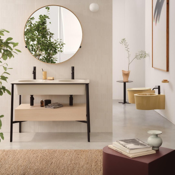 Раковина встраиваемая Cielo I Catini Catino Doppio CALADSF LV 100 см черный