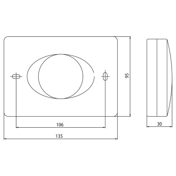 Контейнер для салфеток Emco Loft черный 0553 133 00