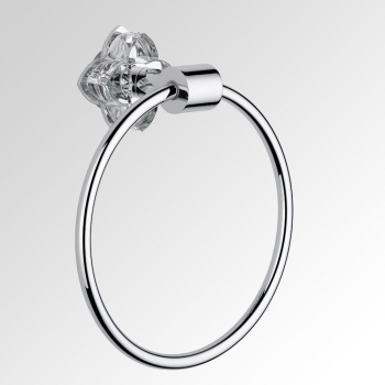 Полотенцедержатель THG Petale De Cristal Clair U6A-A02-504N хром