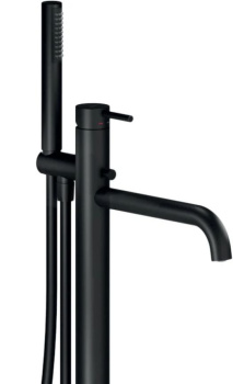 Смеситель для ванны Nobili Live WE00180/TBM черный