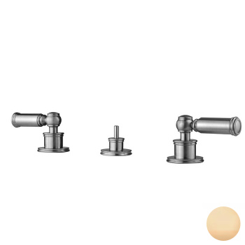 Bossini Liberty Смеситель для биде, на 3 отв, цвет: античная бронза Z001403.022