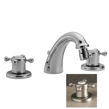 Смеситель для биде Cisal Victorian VT0012202A никель матовый