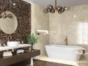 Керамическая плитка Eletto Ceramica Insignia Emperador Nuovo Brillo 24.2x70 см N60007