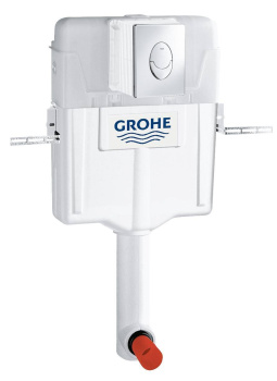 Смывной бачок скрытого монтажа для унитаза GROHE GD2 с панелью смыва 3 режима 38895000