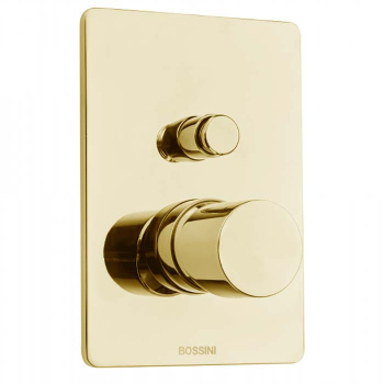 Bossini Oki Встраиваемая часть смесителя для душа, встраиваемый, 2 выхода, цвет: золото Z00005