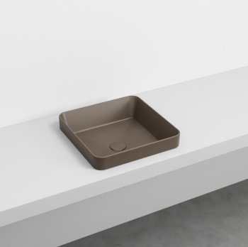 Раковина встраиваемая Cielo Enjoy EJLASIQ CA 40 см коричневый