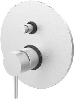 Смеситель встраиваемый для ванны с душем Paffoni Light LIG015ST (с внутренней частью)