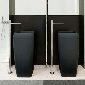 Раковина напольная Cielo Shui SHFREEC BA 40 см черный