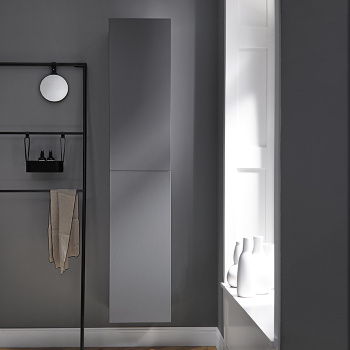 Burgbad Coco Подвесной шкаф 35x35x176 см, цвет: серый HSIU035 L F2848