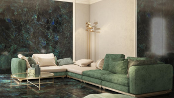 Керамогранит Neodom Titanium Madagascar Green Polished 120x280 см N80003