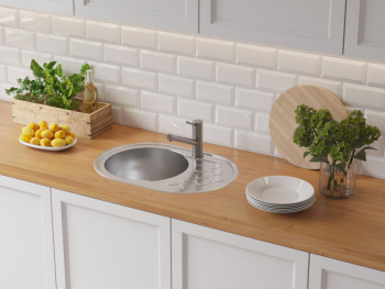 Мойка кухонная Omoikiri Kasumigaura 65 нержавеющая сталь 4993727