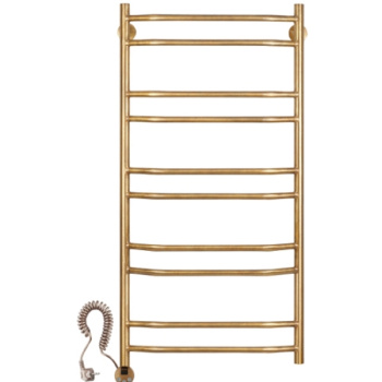 Полотенцесушитель электрический Secado Агата 4 4603777462246 100х53 правый бронза