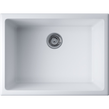 Мойка кухонная Omoikiri Okinoshima 61-U/I-WH белая 4997062