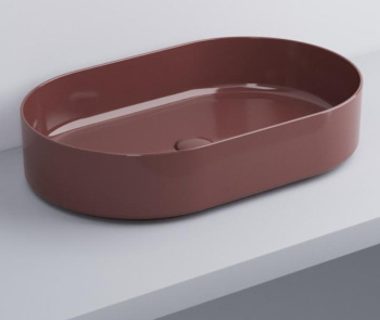 Раковина накладная Cielo Shui Comfort SHCOLAO60 CO 60 см красный