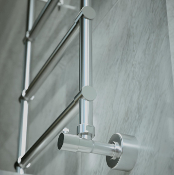 Полотенцесушитель водяной Margaroli Sole 4424703OBN 54x54 бронза