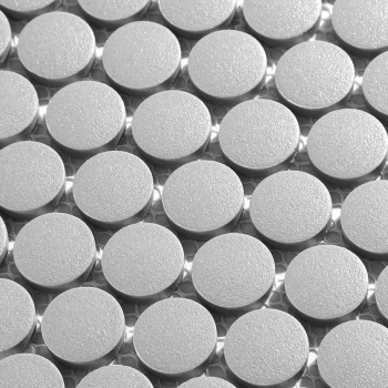 Керамическая мозаика Starmosaic Non-slip Penny Round Dark Grey Antislip (jnk82021) 315x3096 шт