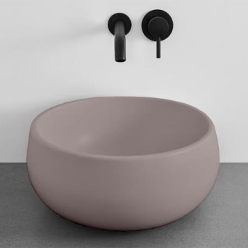 Раковина накладная Cielo Le Bacinelle BATO CP 43 см розовый