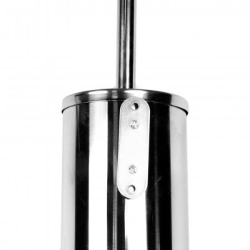 Ершик напольный Nofer из нержавеющей стали глянцевый 09071.B