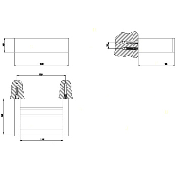 Полка для душа Gessi Rettangolo 20804.031 Chrome