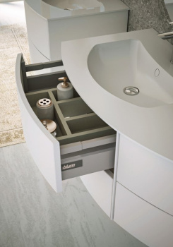 Тумба под раковину 75 см Jacob Delafon Presquile EB927-J5 белый