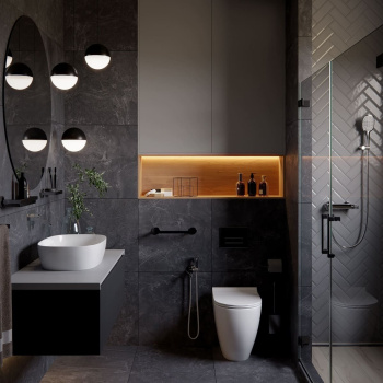 Смеситель для душа Ramonsoler Urban Chic с душевым комплектом 210801K3