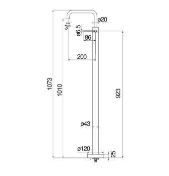 Cмеситель для раковины Nobili Velis VE125188/3RCP золото