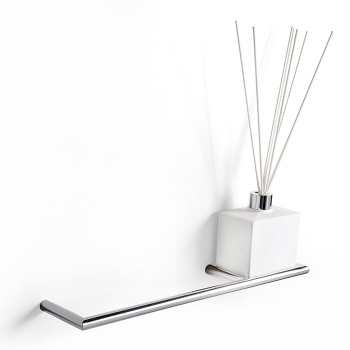 3SC Guy Полотенцедержатель и ароматический диффузор, 40см., справа, подвесной, композит Solid Surface, цвет: белый матовый/хром GU10PDXSL
