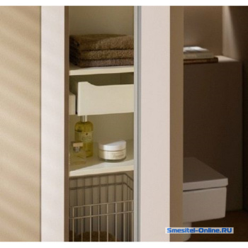 Шкаф-пенал Keuco Royal Universe 4 32731280002 матовый кашемир\матовый кашемир стекло