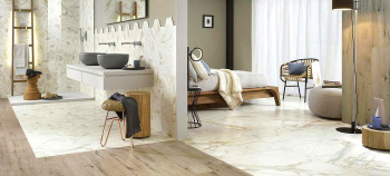 Мозаика R4ZM Bistrot Mosaico Calacatta Michelangelo Soft 30x30