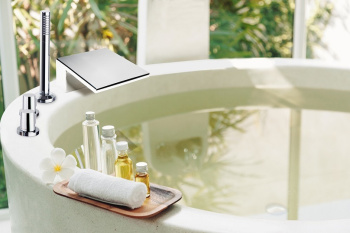 Душевая лейка Ramonsoler круглая 1 режим латунь никель 3714NC