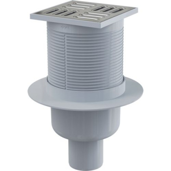 Душевой трап Alcaplast APV2 с решеткой хром