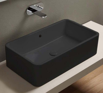 Раковина накладная Cielo Shui Comfort SHLAA10020 LV 100 см черный