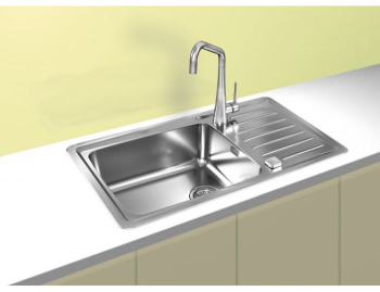 Мойка GALEO 30 SAT 90 FI 860X500 в комплекте с сифоном 1127251,