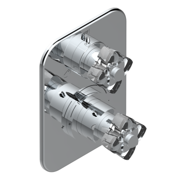 Смеситель для душа THG Petale De Cristal Clair U6A-A02-5500BE хром