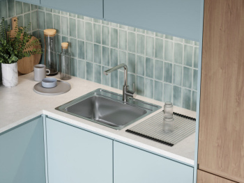 Смеситель для кухни Omoikiri Nakagawa LG светлое золото 4994480