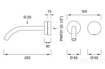 Смеситель для ванны CЕА Design Giotto Plus GIO 72 S сталь